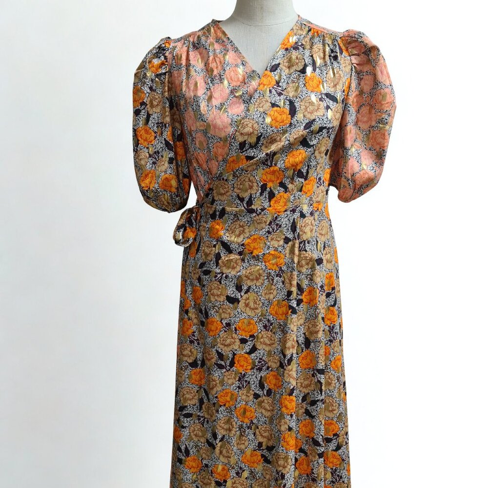Never Fully Dressed Wrap Floral dress